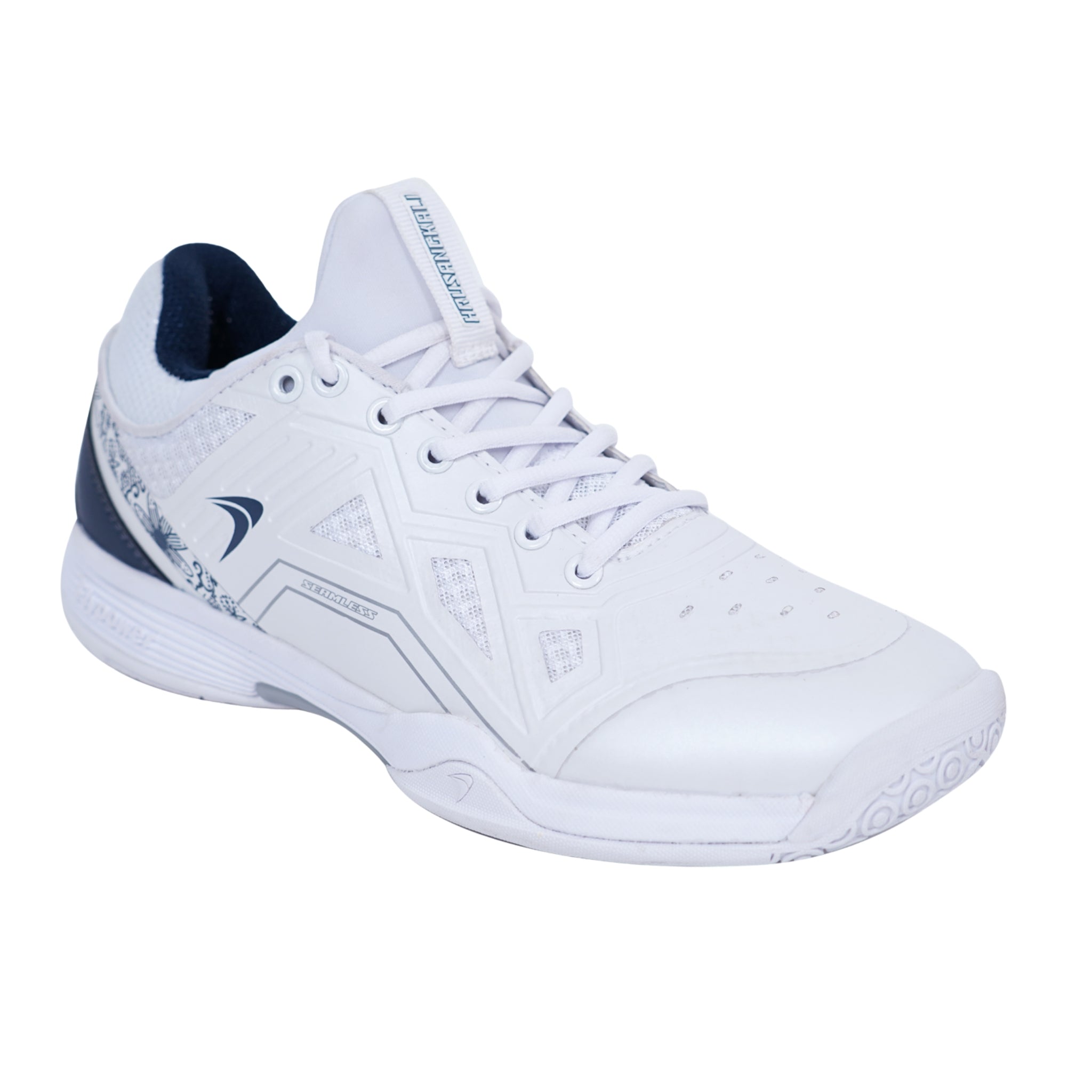 Badmintonsko - Flypower Hrusangkali White/Blue - SportYouUp Danmark