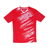 Badminton T-shirt - Flypower Hrusangkali Olympic Jersey Red Unisex - SportYouUp Danmark