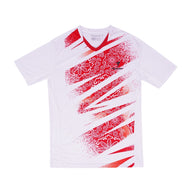 Badminton T-shirt - Flypower Hrusangkali Olympic Jersey White Unisex - SportYouUp Danmark
