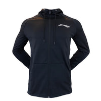 Li-Ning Club Black Zip Hoodie Unisex