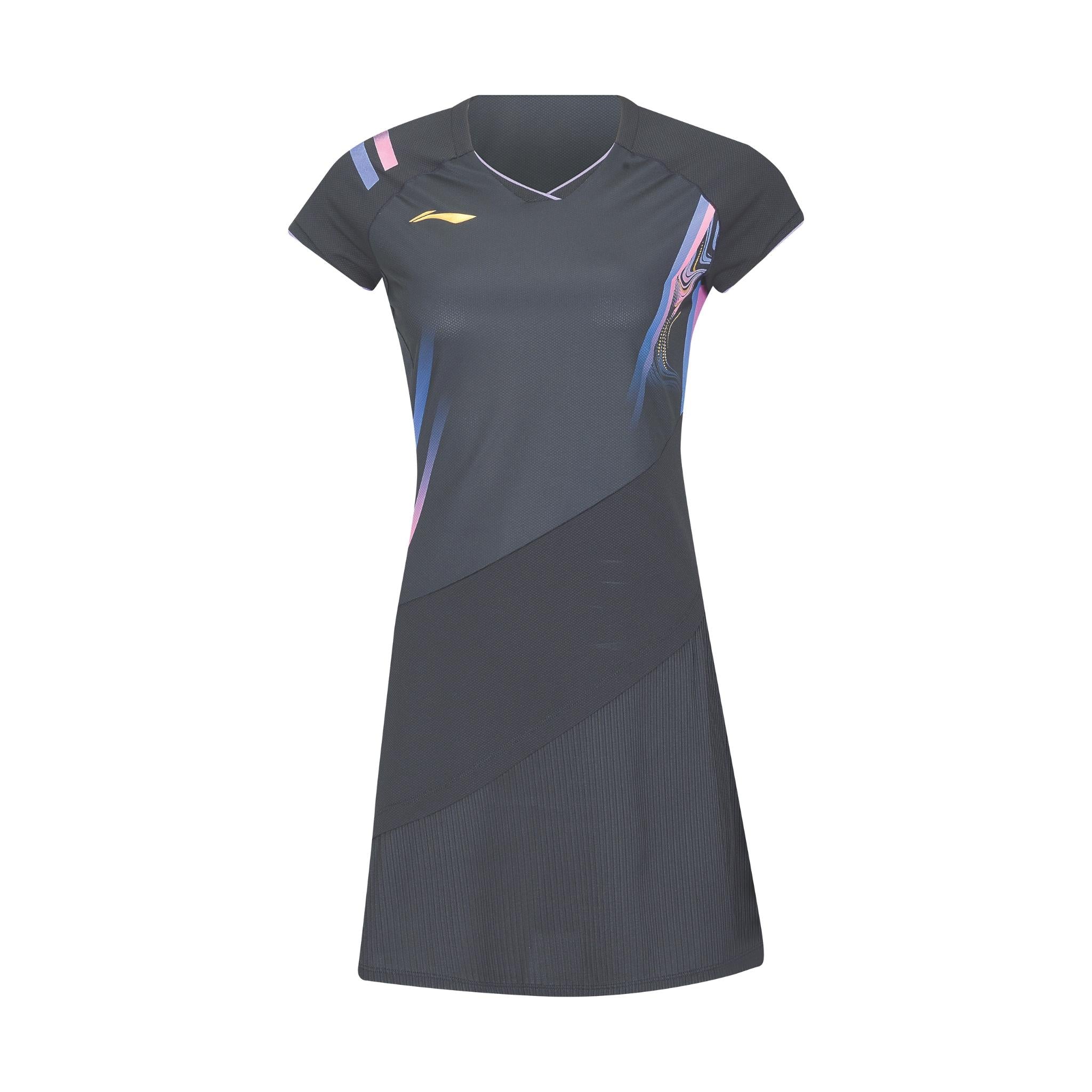 Li-Ning Side Effect Black Dress