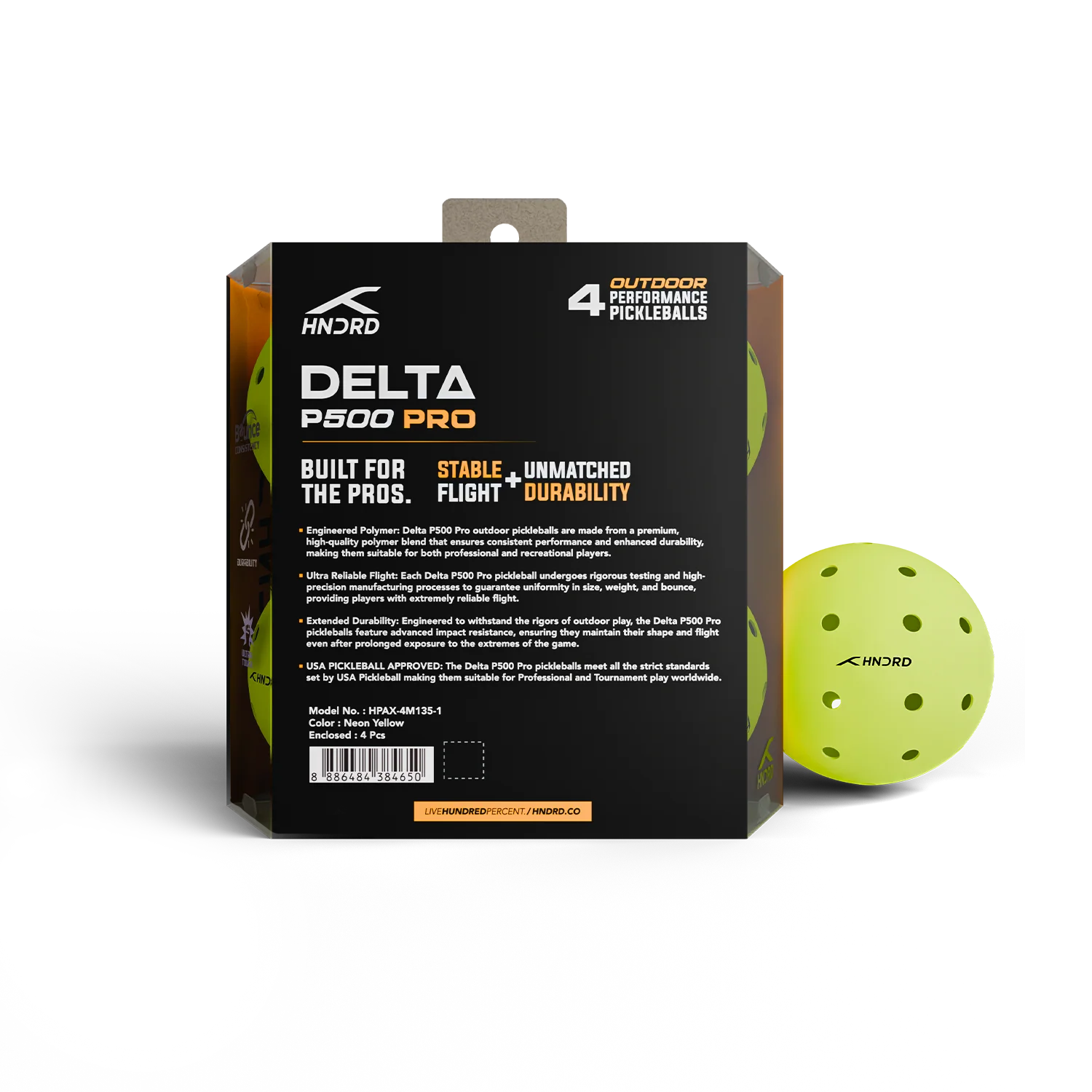 Hundred Delta P500 PRO 4-pack