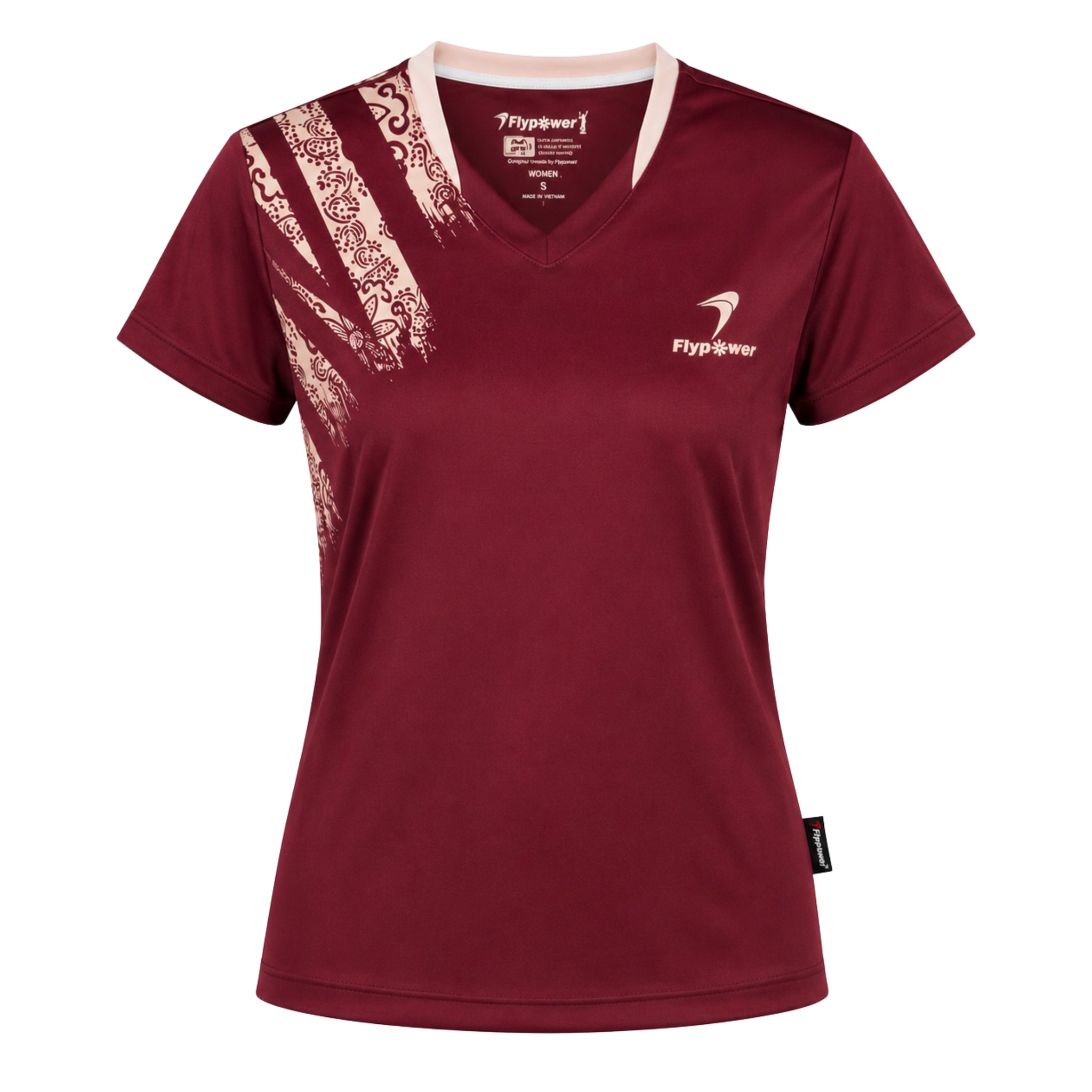 Flypower Hrusangkali 02 JERSEY Bordeaux Women
