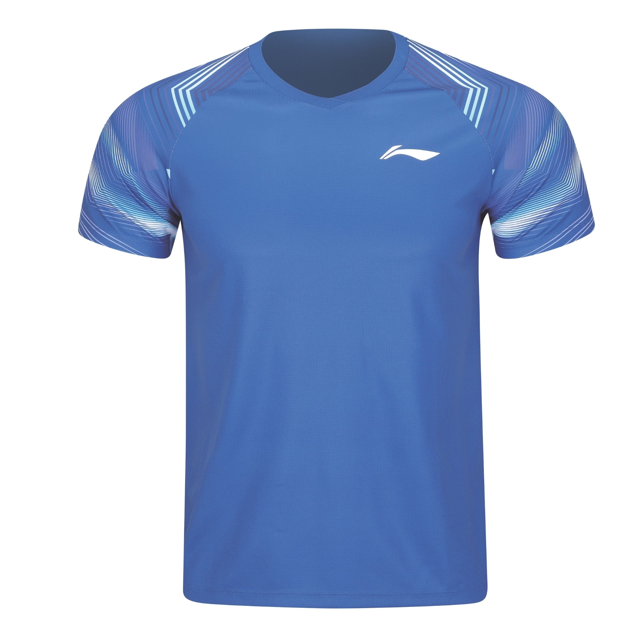 Li-Ning Badminton T-Shirt - Li-Ning Dream Blue Unisex - SportYouUp Danmark