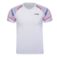 Li-Ning Badminton T-Shirt - Li-Ning Dream White Unisex - SportYouUp Danmark