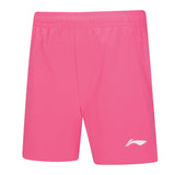 Li-Ning Badminton Shorts - Li-Ning Smooth Pink Dame - SportYouUp Danmark