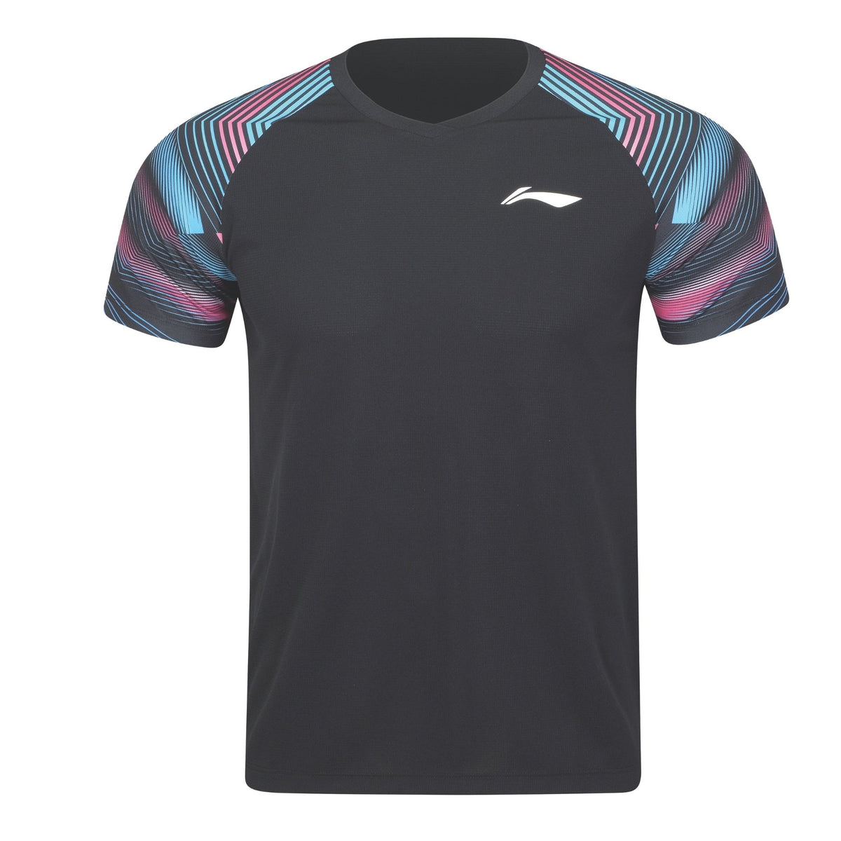 Li-Ning Badminton T-Shirt - Li-Ning Dream Black Unisex - SportYouUp Danmark