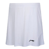 Li-Ning Badminton Skirt - Li-Ning Skirt Smooth White - SportYouUp Danmark
