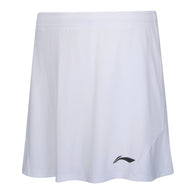 Li-Ning Badminton Skirt - Li-Ning Skirt Smooth White - SportYouUp Danmark