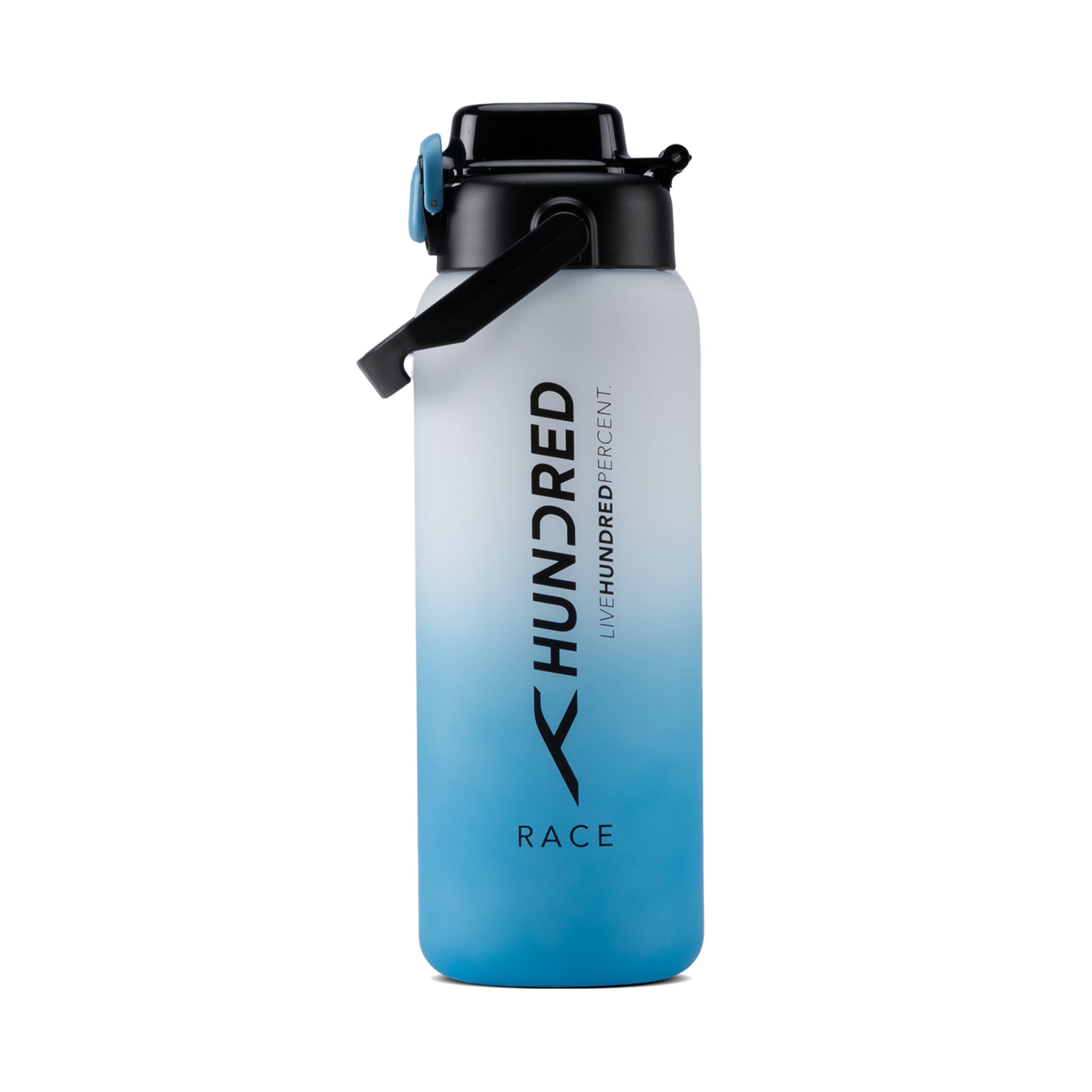 Vandflaske - RACE White/Blue