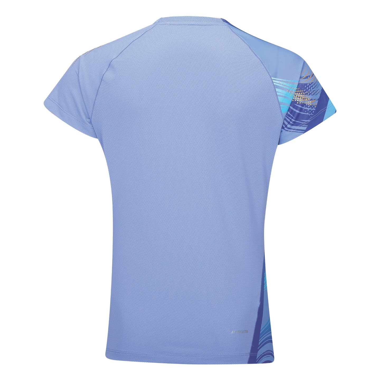 Li-Ning Badminton T-Shirt - Li-Ning Side Effect Light Blue Women - SportYouUp Danmark