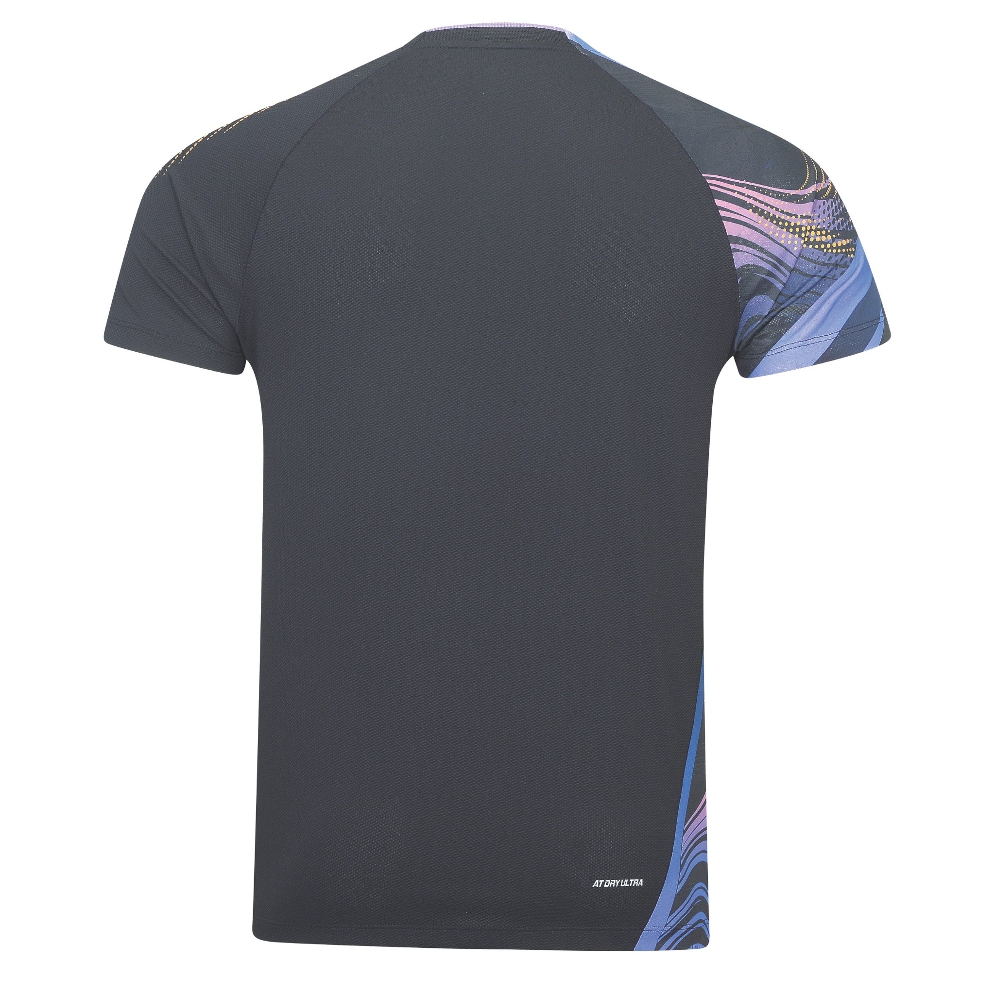 Li-Ning Badminton T-Shirt - Li-Ning Side Effect Black Unisex - SportYouUp Danmark