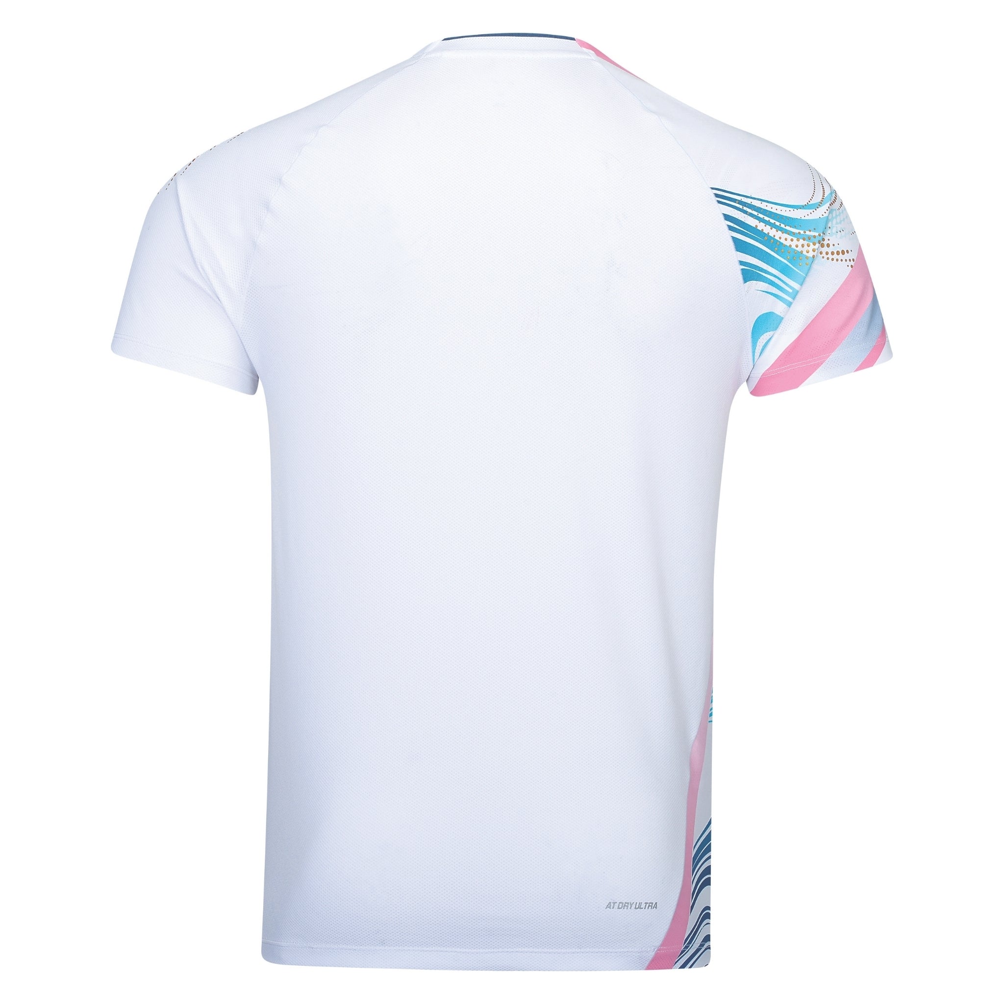 Li-Ning Badminton T-Shirt - Li-Ning Side Effect White Unisex - SportYouUp Danmark