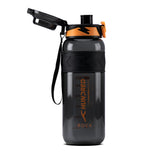 Vandflaske - ROCK Black/Orange