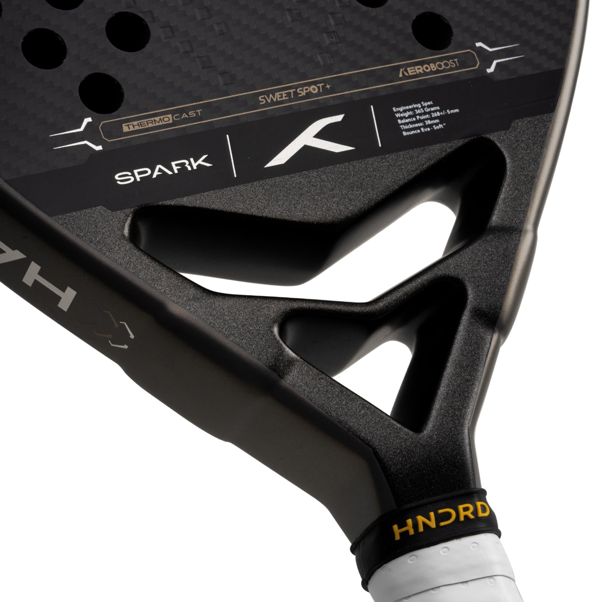 Hundred Padel Racket Havoc Spark - Dark Grey