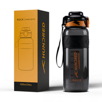 Vandflaske - ROCK Black/Orange