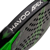 Hundred Padel Racket Havoc Apex - Black/Green