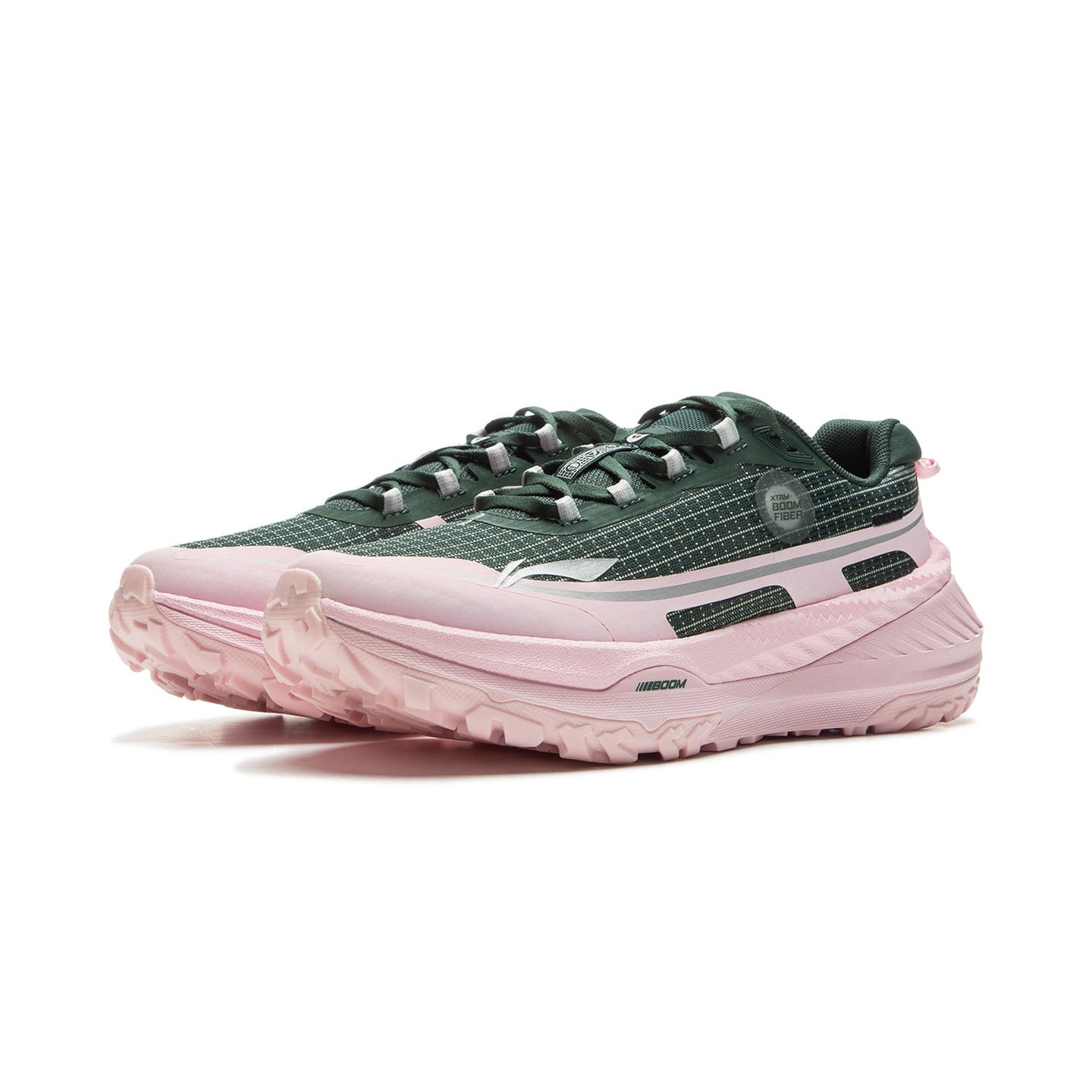 Li-Ning Trail Dilu V2 Dark Green/Pink