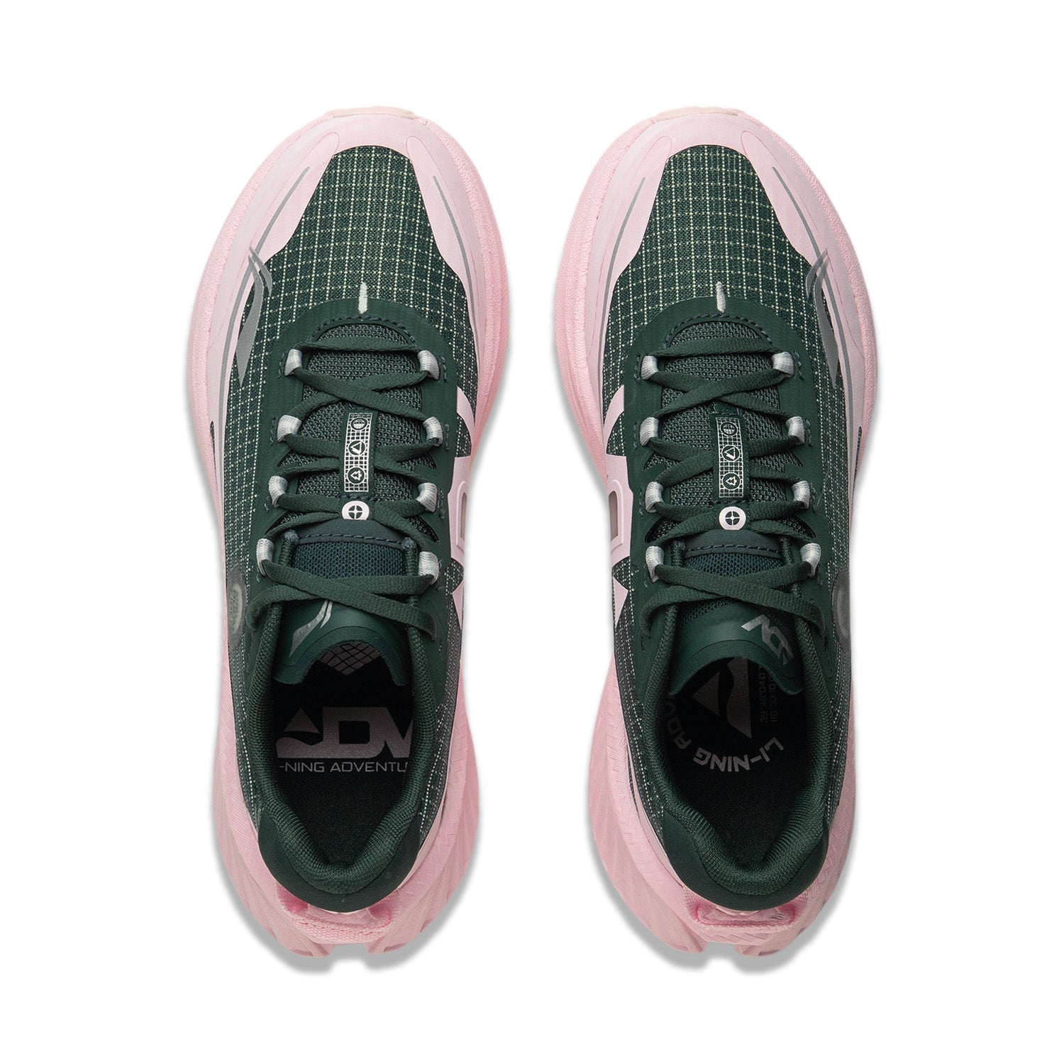 Li-Ning Trail Dilu V2 Dark Green/Pink