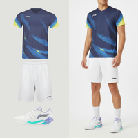 Li-Ning badminton T-shirt til mænd med perfekt pasform. Shop Looket 