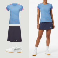 Li-Ning badminton trøje til kvinder med perfekt pasform.