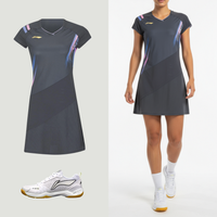 Li-Ning Side Effect Black Dress