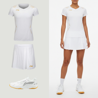 Li-Ning Skirt International New White