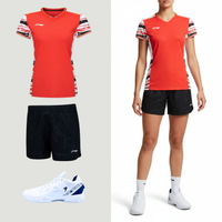 Li-Ning Top Play Red Women
