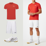 Li-Ning badminton T-shirt til mænd med perfekt pasform. Shop Looket 