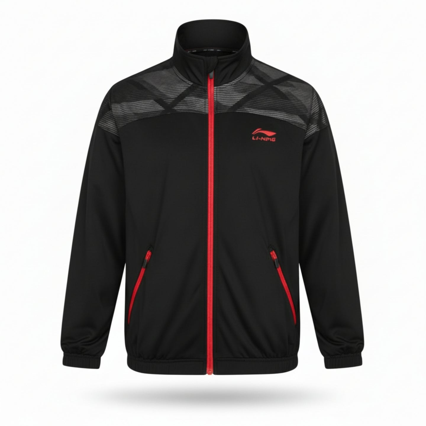 Li-Ning Træningsjakke - Black Blast Børn
