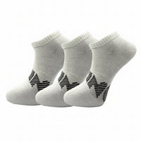 Li-Ning Ankel Footie White 3-pak