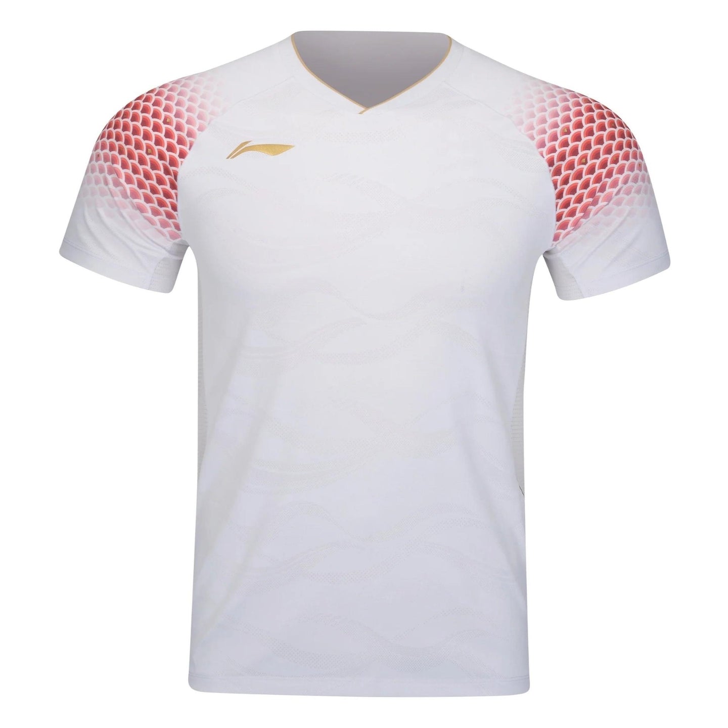 Li-Ning Badminton T-Shirt - Li-Ning Point Pro White Unisex - SportYouUp Danmark