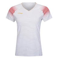 Li-Ning Badminton T-Shirt - Li-Ning Point Pro White Women - SportYouUp Danmark