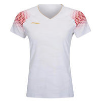 Li-Ning Badminton T-Shirt - Li-Ning Point Pro White Women - SportYouUp Danmark