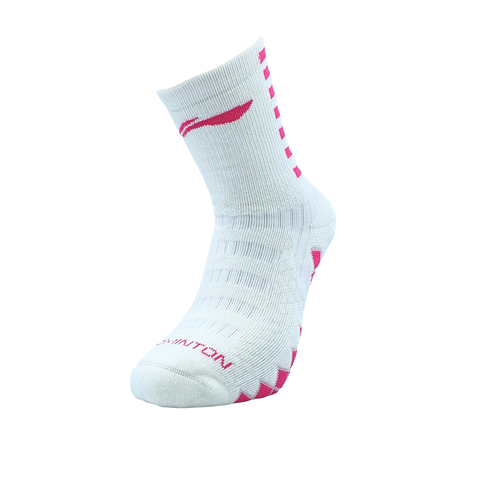 Li-Ning High Top Sock Pink