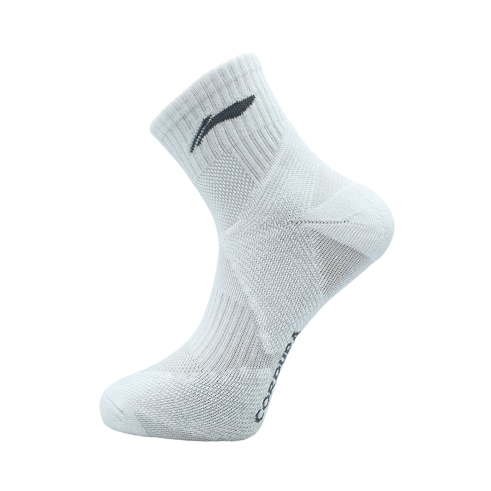 Li-Ning White Cordura Sock