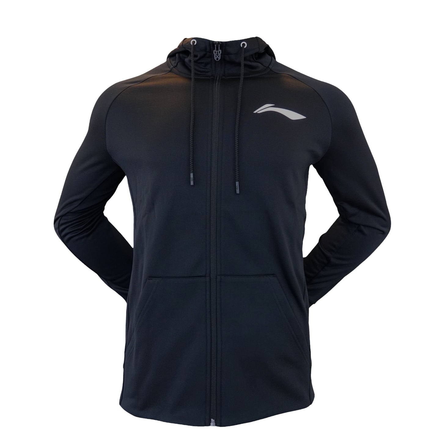 Li-Ning Club Black Zip Hoodie Unisex