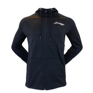 Li-Ning Club Black Zip Hoodie Unisex